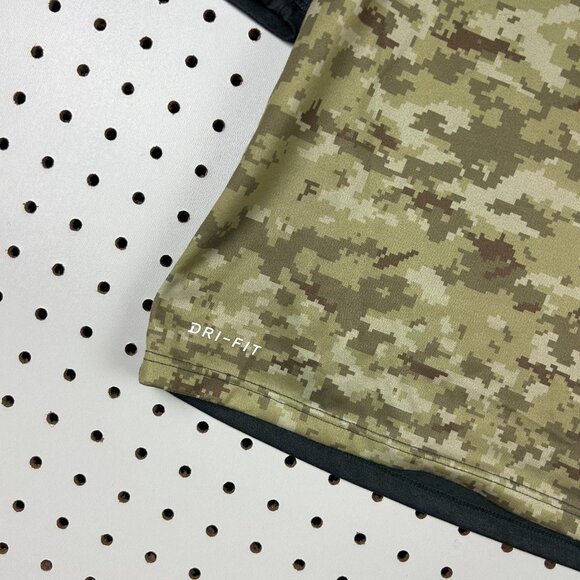 Cleveland Browns Nike T Shirt Medium On Field Camo Workout 3/4 Sleeve NFL USA - Picture 3 of 7